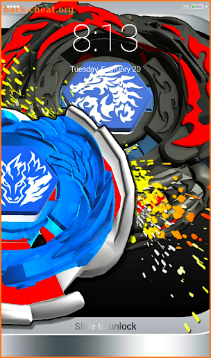 BEYBLADE Lock Screen screenshot