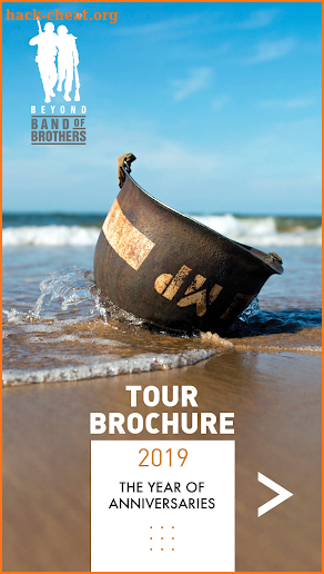 Beyond Band of Brothers Tour Brochure screenshot