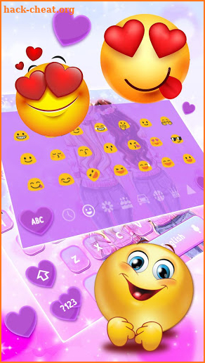 BFF Girls Keyboard Theme screenshot