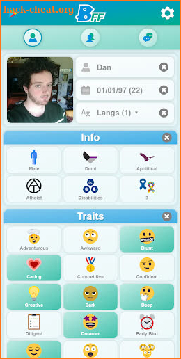 BFFmatch screenshot