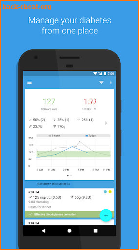 BG Monitor Diabetes screenshot