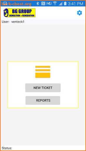 BGTix screenshot