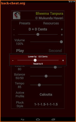 Bheema Tanpura Pro screenshot