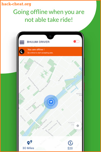 BHUUMI Driver become your own boss at just $1/ride screenshot