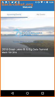 BI Summit screenshot