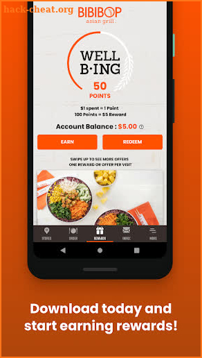 BIBIBOP Rewards screenshot