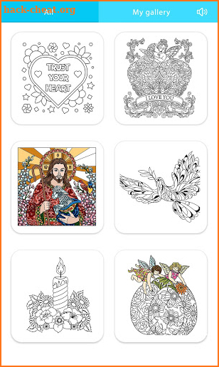 Bible Color by Number - Bible Coloring Book screenshot