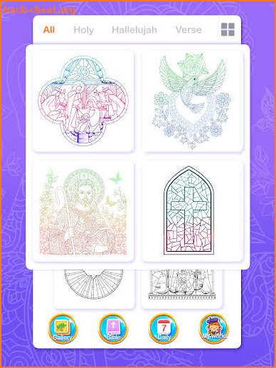 Bible Coloring Book - Color, Paint & Get Creative! screenshot