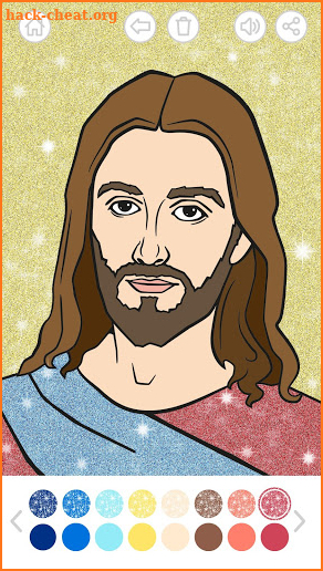 Bible Coloring Book Sparkle screenshot