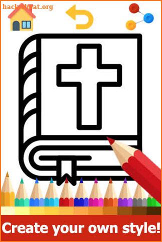 Bible Coloring Pages - Bible Coloring Book screenshot