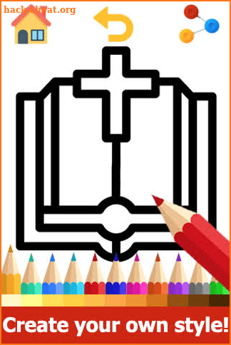 Bible Coloring Pages - Bible Coloring Book screenshot