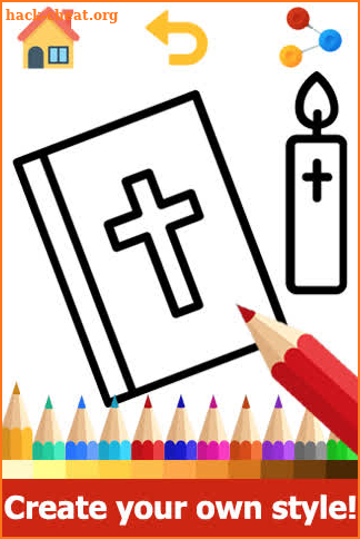 Bible Coloring Pages - Bible Coloring Book screenshot