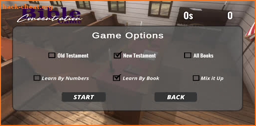 Bible Concentration Game screenshot