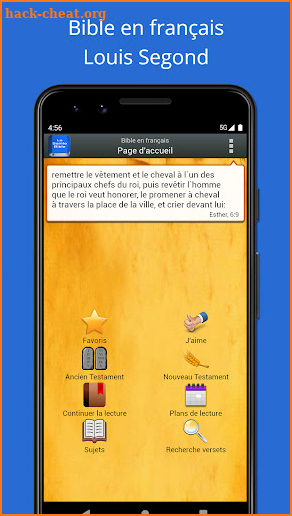 Bible en français Louis Segond screenshot