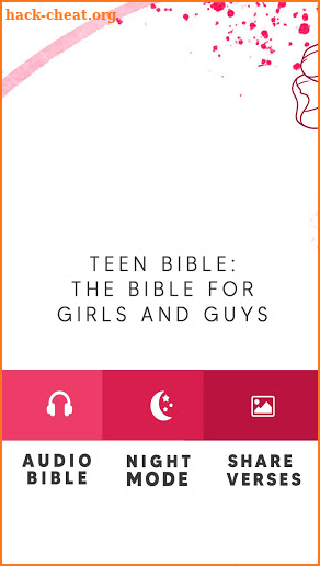 Bible for teenagers screenshot