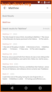 Bible Gateway screenshot