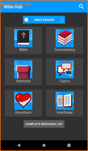 Bible Hub screenshot