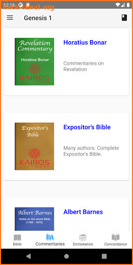 Bible KJV Strong's Concordance with Audio screenshot