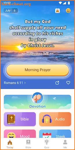 Bible Launcher-KJV & Prayer screenshot