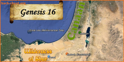 Bible Maps Genesis Pro screenshot