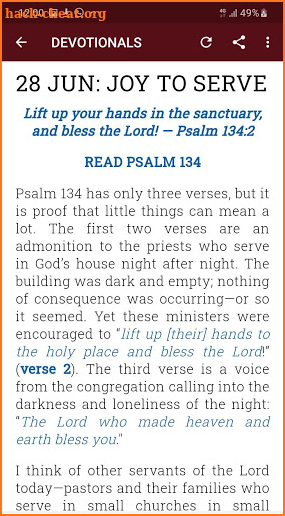 Bible NIV screenshot