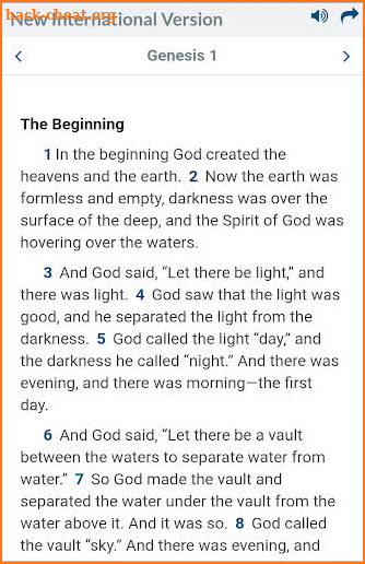 Bible NIV Study Free App screenshot