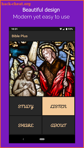 Bible Plus - Offline, Big font, Audio, Easy to use screenshot