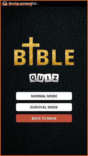 Bible Quiz screenshot