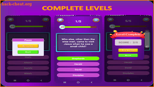 Bible Quiz screenshot