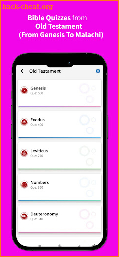 Bible Quiz Chapter By Chapter screenshot