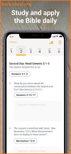 Bible Study Fellowship App screenshot