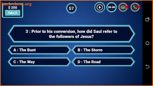 Bible Trivia Quiz Game - Biblical Quiz screenshot