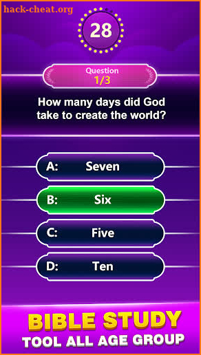 Bible Trivia - Word Quiz Game screenshot