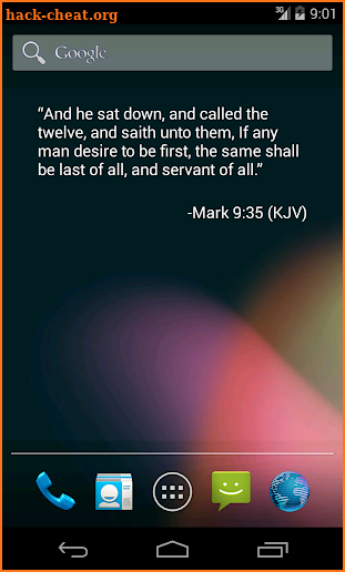 Bible Verse of the Day Widget screenshot