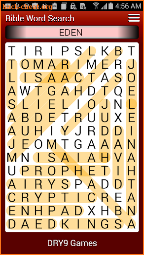 Bible Word Search screenshot