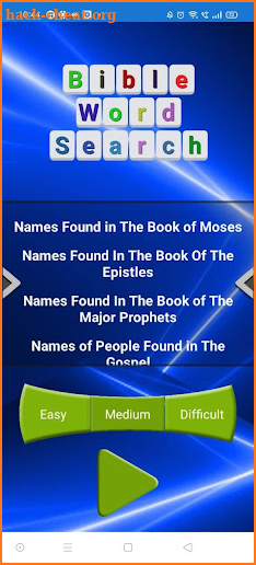 Bible Word Search screenshot