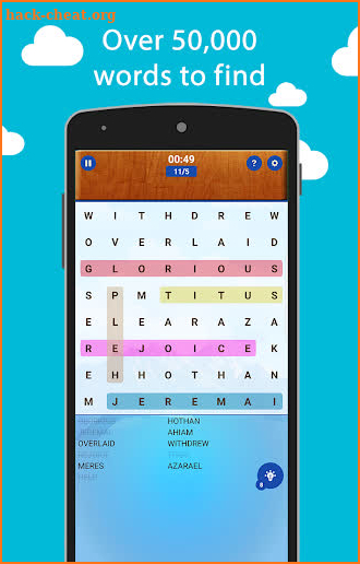 Bible Word Search screenshot