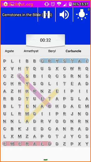 Bible Word Search LCNZ Bible Word Find Game screenshot