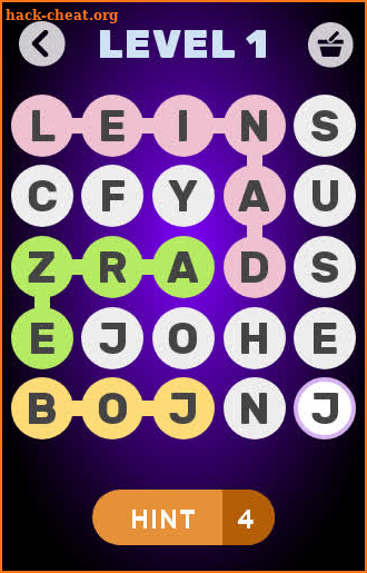 Bible Words Puzzle screenshot