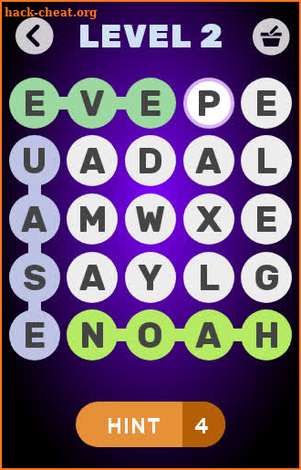 Bible Words Puzzle screenshot