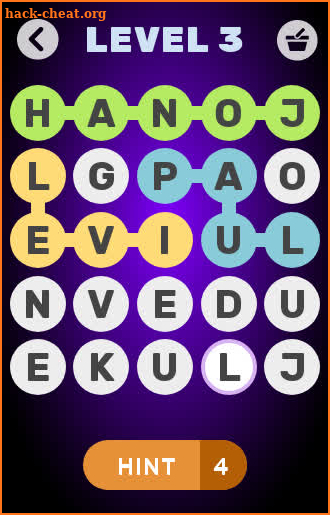 Bible Words Puzzle screenshot