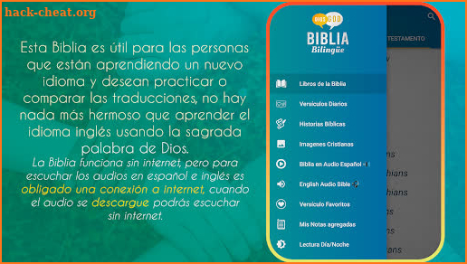 Biblia Bilingüe Español Inglés screenshot