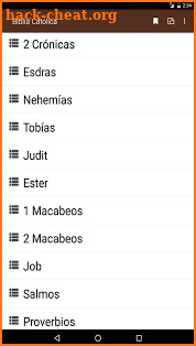 Biblia Católica sin Internet screenshot