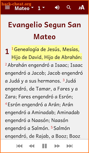 Biblia de América (Español Biblia) Spanish Bible screenshot