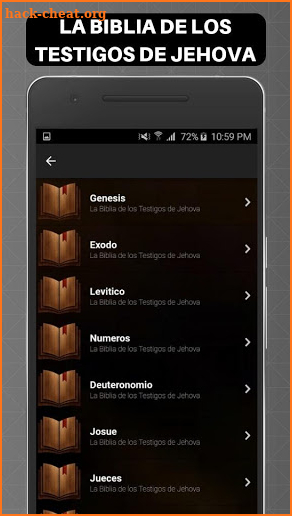 Biblia de los Testigos de Jehova screenshot