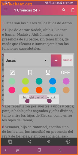 Biblia Latinoamericana Católica en Español screenshot