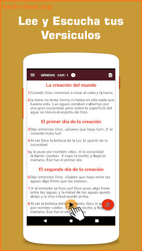 Biblia Nueva Versión Internacional (NVI) con Audio screenshot