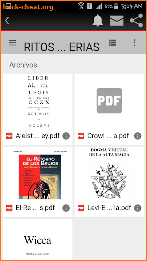 Biblioteca Ocultista screenshot