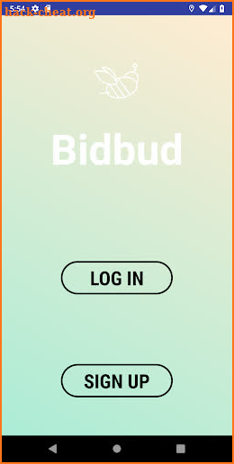 Bidbud screenshot