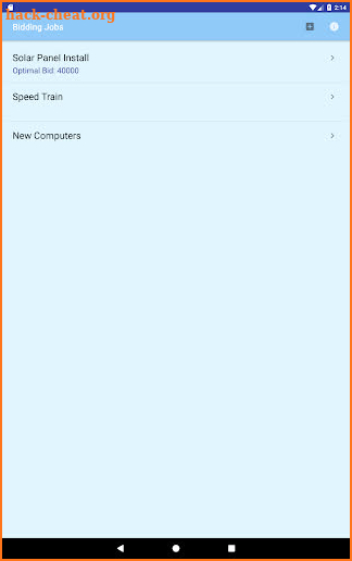 Bidding Jobs screenshot